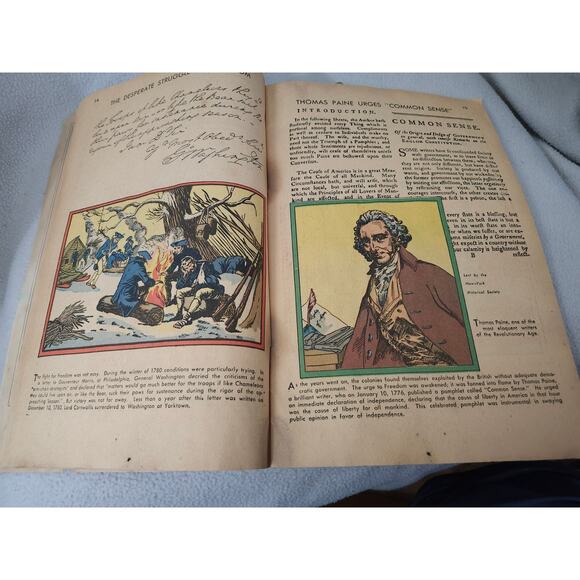 Lot 3 Vtg Freedom Trail Liberty Bell Philadelphia Book This Wonderful Country - Picture 7 of 11